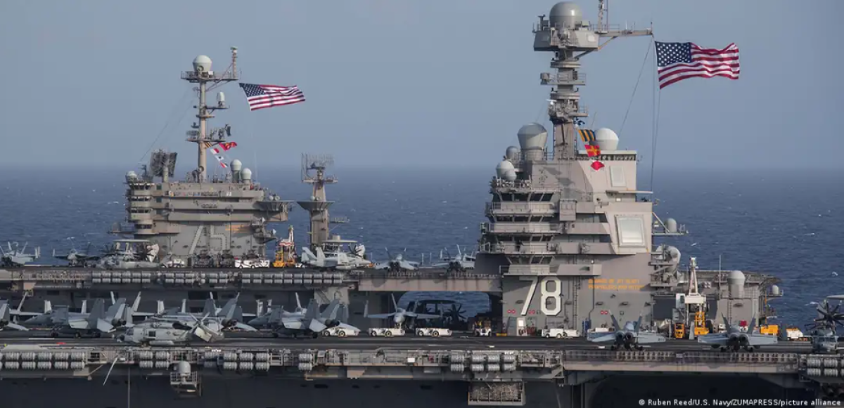 Фото: Ruben Reed. На фото: авианосец USS Gerald Ford.