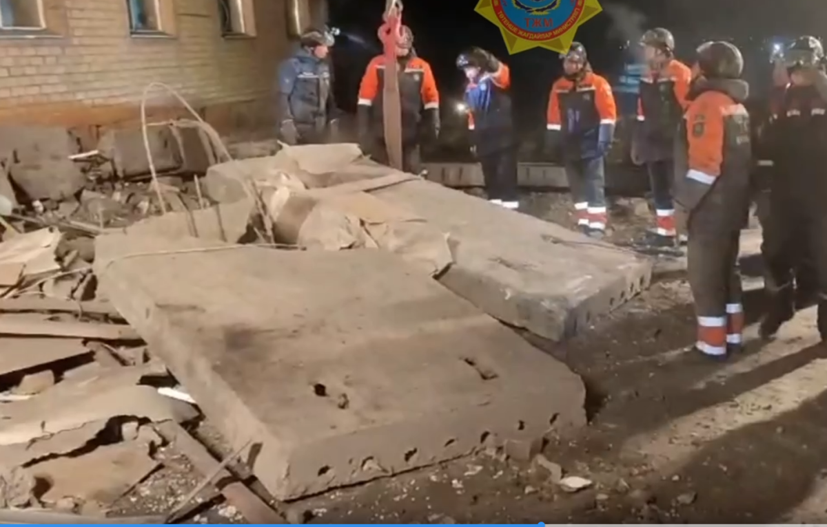 Фото: скрин видео ДЧС Карагандинской области