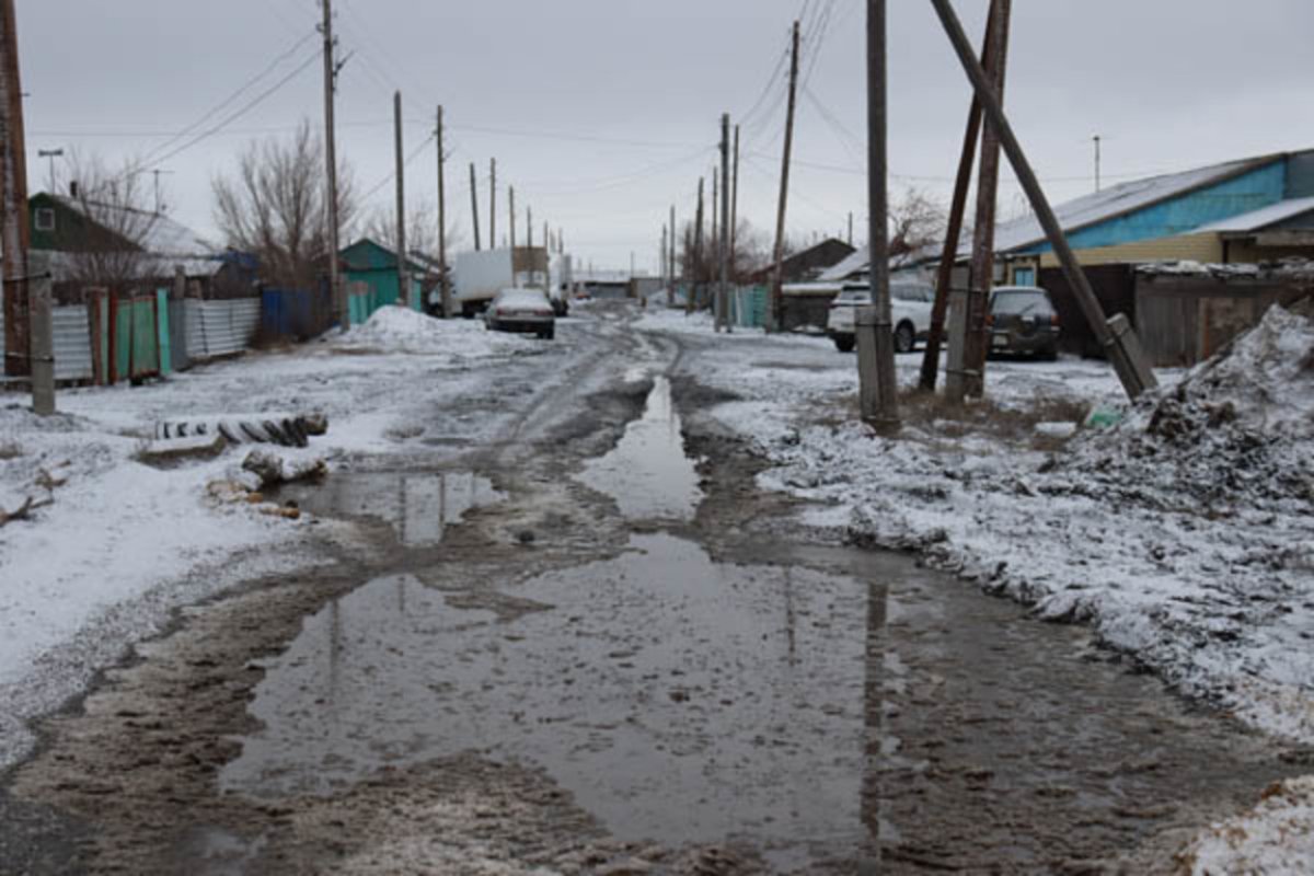 Фото: улица поселка Северный, Георгий Говоров/НГ