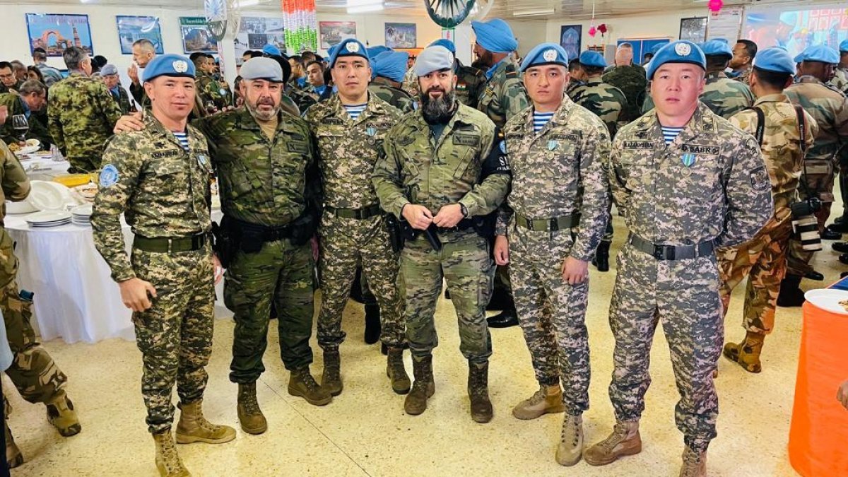 Фото из личного архива Саната Казбекова/миротворческая миссия в Ливане