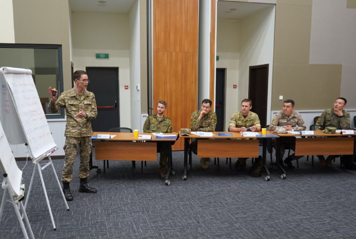 Фото: пресс-служба Министерства обороны РК