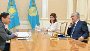 Касым-Жомарт Токаев встретился с новым председателем "Казахфильма"