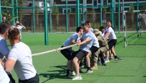 Ко Дню Конституции прошли спортивные состязания среди военнослужащих