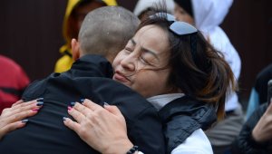 Первые призывники из Астаны и Алматы отправились служить на границу