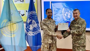 Впервые казахстанские военнослужащие обучают разминированию для миссий ООН