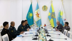 Военные юристы Казахстана поделились своим опытом с коллегами из Армении