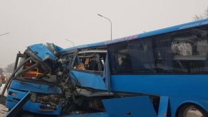 Девять лет колонии получил водитель автобуса, устроивший смертельное ДТП в Караганде