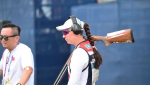 Мария Дмитренко завоевала бронзовую медаль в стендовой стрельбе