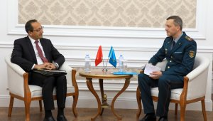 Швейцарские дипломаты посетили оборонное ведомство Казахстана