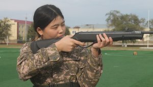 Школьники Абайской области соревновались в военно-прикладных видах спорта