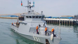 Учения «Хазри-2023»: видео и обзор кораблей Казахстана и Азербайджана