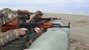 Боевой резерв Мангистауской области проверил свои силы