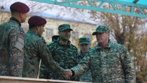 В Жамбылской области стартовали совместные учения ВС Казахстана и Индии