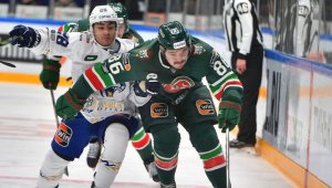 "Барыс" уступил"Ак Барсу" в КХЛ