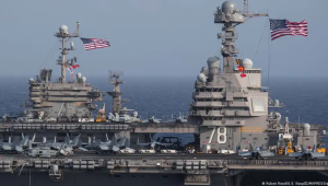 Пять человек погибли при крушении военного самолета США на Средиземноморье