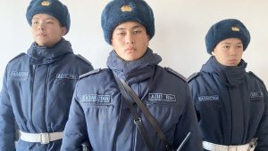 Подозреваемого в краже задержали гвардейцы в Шымкенте