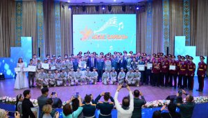 В Минобороны определили победителей республиканского фестиваля военно-патриотической песни «Жас сарбаз»