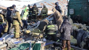 ЧП в Костанае: двух человек вытащили из-под завалов
