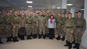 Воинскую часть в Карагандинской области посетили представители комитета солдатских матерей