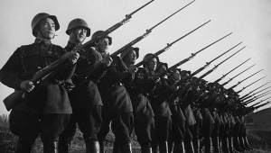 История о том, как из Акмолинска солдаты уходили на фронт в годы ВОВ