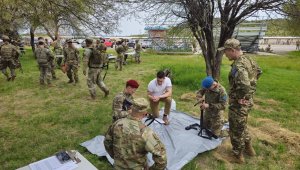 Военнослужащие РК успешно выступили на соревнованиях среди силовых структур США
