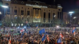 Митинги в Грузии: протестующие требуют встречи с премьер-министром