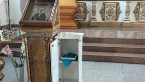 В Актобе из церкви был украден ящик для пожертвований