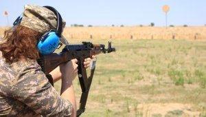 Армейские спортсменки взяли все призовые места в конкурсе по тактической стрельбе