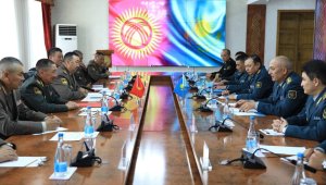 Вопросы региональной безопасности обсудили министры обороны Казахстана и Кыргызстана
