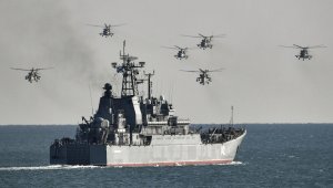 Десантный корабль «Новочеркасск» ВМФ РФ был атакован в Крыму