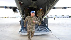Казахстанские миротворцы начинают свою миссию на Ближнем Востоке